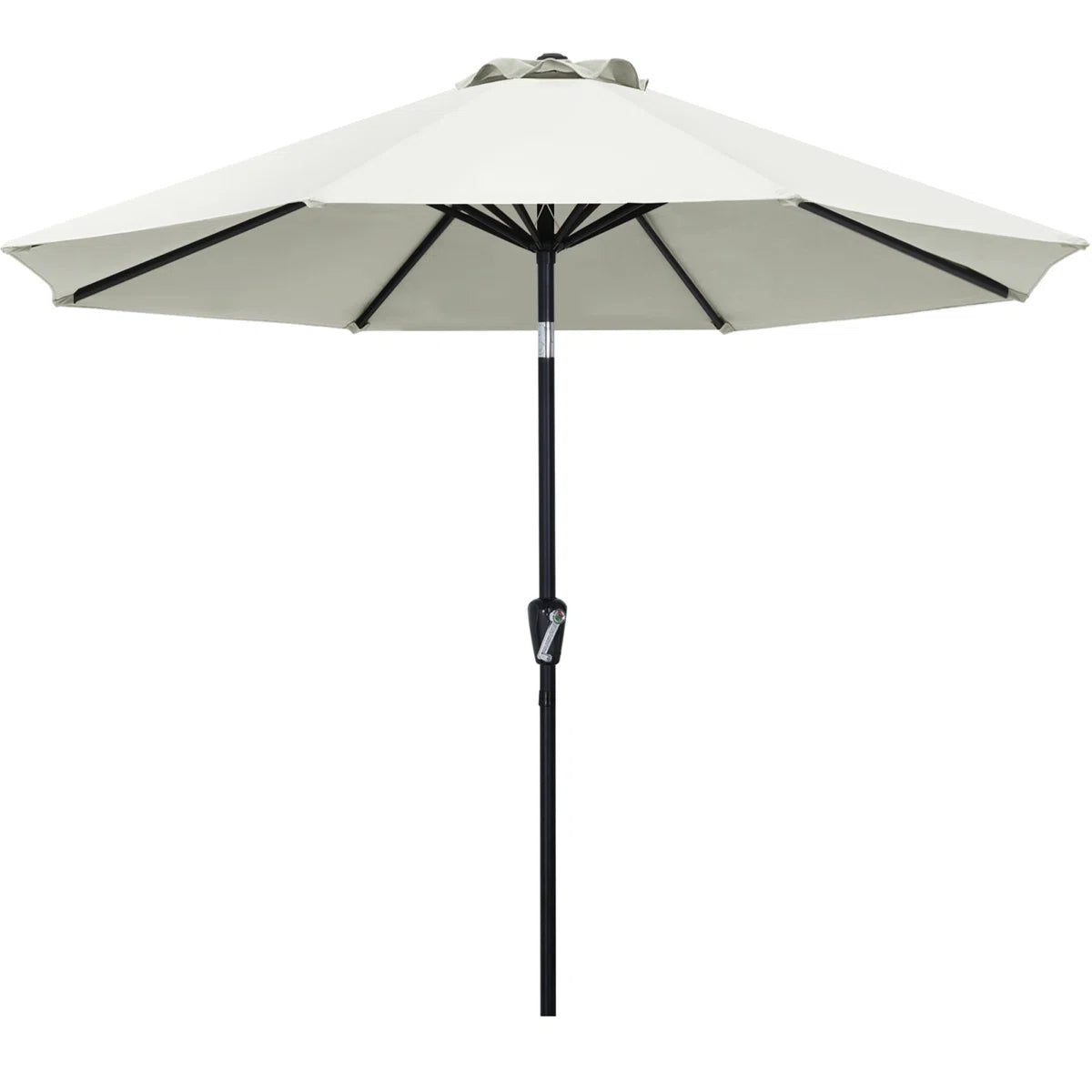 Cutts Market Umbrella with Tilt and Crank Lift