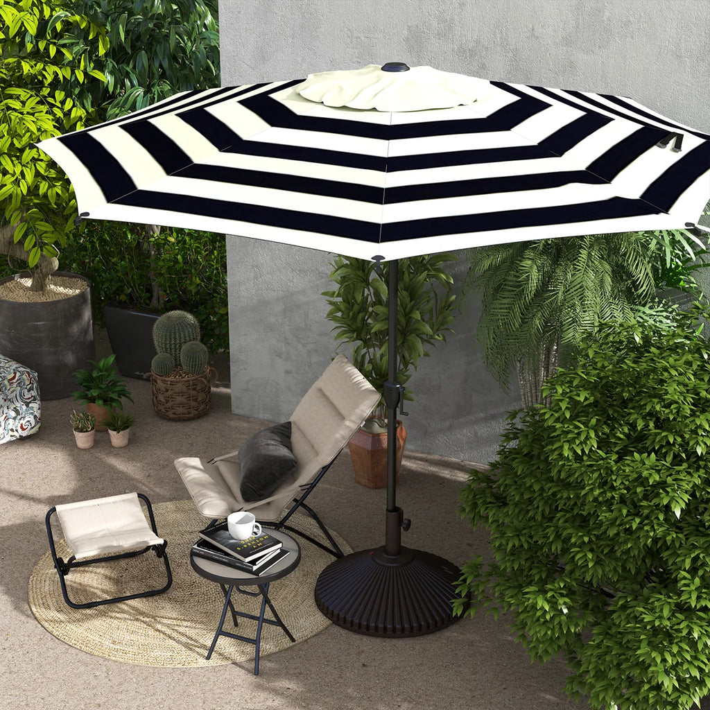 Lyon Market Umbrella with Crank Lift